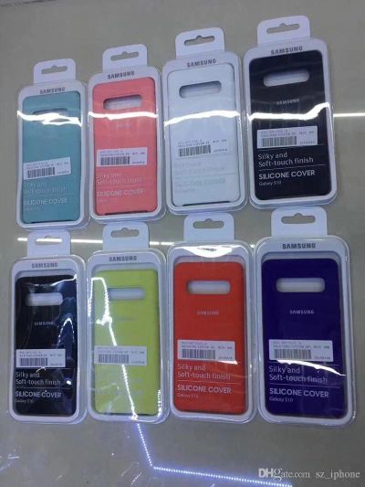 Лот: 14499531. Фото: 1. Чехол Silicone case Samsung S10... Чехлы, бамперы