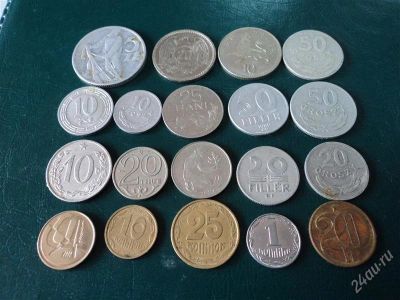 Лот: 2076863. Фото: 1. монеты разные, одним лотом, обмен. Европа