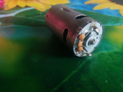 Лот: 12127301. Фото: 1. Двигатель 550. Для радиоуправляемой... Электродвигатели, микромоторы