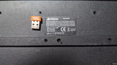 Лот: 18560149. Фото: 1. Беспроводная клавиатура a4 tech... Клавиатуры и мыши