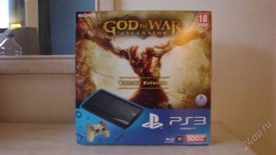 Лот: 2906025. Фото: 1. Sony Playstation 3 Slim 500Gb... Игровые приставки, консоли