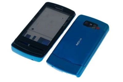 Лот: 25352794. Фото: 1. Корпус для Nokia 700 Синий. Корпуса, клавиатуры, кнопки