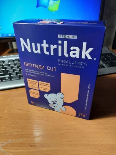 Лот: 19340870. Фото: 1. Детское питание (смесь) Nutrilak... Детское питание
