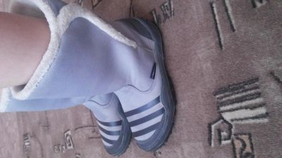 Лот: 4471266. Фото: 1. сапоги адидас оригинал.мембрана... Сапоги