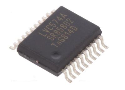 Лот: 13200292. Фото: 1. 74LVC574 корпус TSSOP-20. Микросхемы