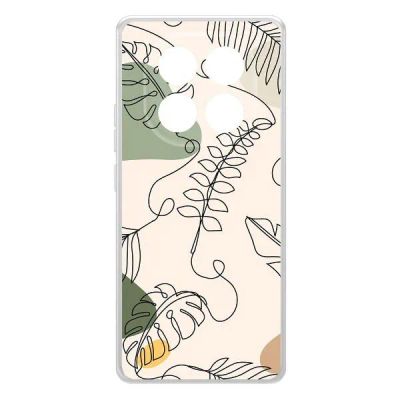 Лот: 25086192. Фото: 1. Чехол Krutoff Clear Case "Линия... Чехлы, бамперы