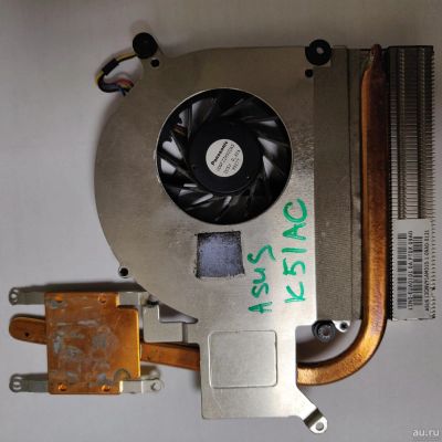 Лот: 13840172. Фото: 1. радиатор для Asus K40AB, K50... Системы охлаждения