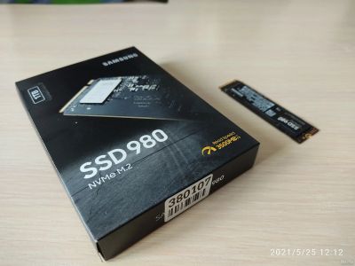 Лот: 17669914. Фото: 1. Ssd nvme m.2 Samsung 980 1tb. SSD-накопители