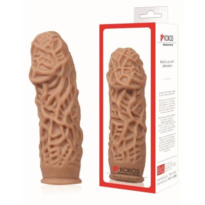 Лот: 22057435. Фото: 1. Насадка на фаллос с рельефными... Игрушки