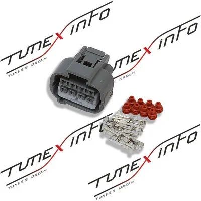 Лот: 20926695. Фото: 1. Разъем, фишка 8 пин Toyota 90980-10897. Электрооборудование