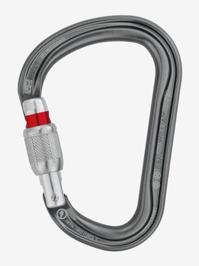 Лот: 25688773. Фото: 1. Карабин альпинистский Petzl WILLIAM... Другое (спортивная одежда)