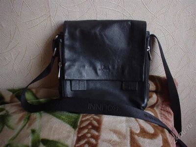 Лот: 2771565. Фото: 1. Сумка мужская Bolini, натуральная... Сумки