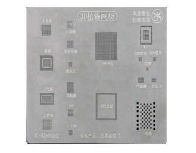 Лот: 20679327. Фото: 1. Трафарет 3D A8 Apple iPhone 6... Радиолюбительский инструмент