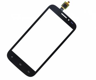 Лот: 12327468. Фото: 1. Сенсорный экран Fly IQ4404 Черный... Защитные стёкла, защитные плёнки