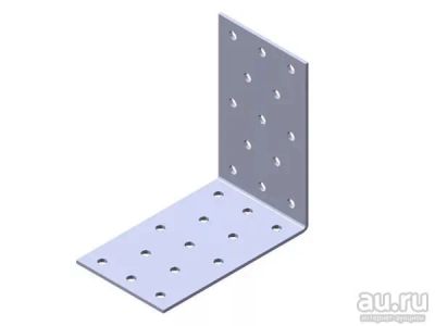 Лот: 9389969. Фото: 1. Уголок крепежный 60*60*40*2 мм... Крепёж