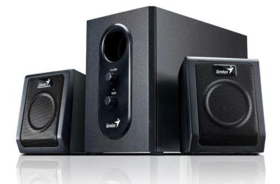 Лот: 3477628. Фото: 1. Колонки Genius SW-2.1 355 black... Акустические системы