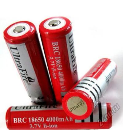 Лот: 5954553. Фото: 1. Аккумулятор 18650 4000 mAh 3.7... Батарейки, аккумуляторы, элементы питания