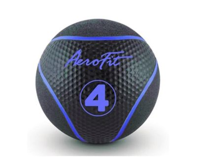 Лот: 25259532. Фото: 1. Набивной мяч 4 кг Aerofit AFMB4... Фитнес, аэробика и гимнастика