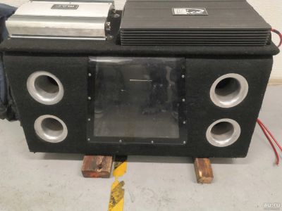 Лот: 17218434. Фото: 1. Сабвуфер Mystery 800w, усилитель... Сабвуферы