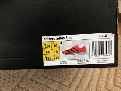 Лот: 16164926. Фото: 1. Кроссовки adidas adizero новые. Кеды, кроссовки, слипоны