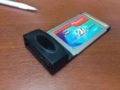 Лот: 7553945. Фото: 1. USB раcширитель под PCMCIa. Платы расширения, контроллеры, доп. порты