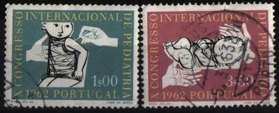 Лот: 6927060. Фото: 1. Португалия 1962г дети-2марки. Марки