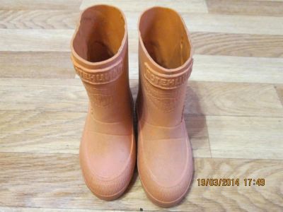 Лот: 3859623. Фото: 1. Сапоги резиновые р 16.5. Сапоги