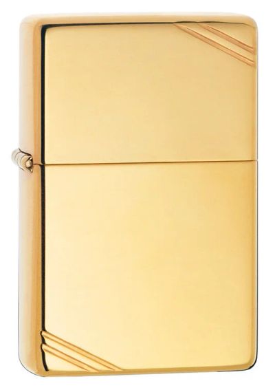 Лот: 22563105. Фото: 1. Зажигалка High Polish Brass ZIPPO... Зажигалки, спички, пепельницы