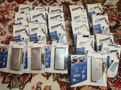 Лот: 25258684. Фото: 1. Повербанк. Повербанки Energizer... Батарейки, аккумуляторы, элементы питания