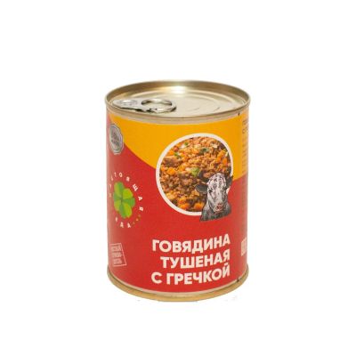 Лот: 17329089. Фото: 1. Говядина тушеная с гречкой. ТМ... Консервы