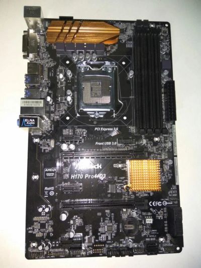 Лот: 9457440. Фото: 1. ASRock H170 PRO4 / D3. Материнские платы