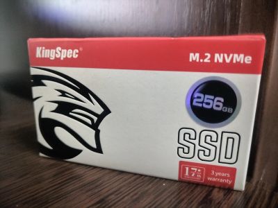 Лот: 22215899. Фото: 1. SSD накопитель Kingspec NE-256... SSD-накопители