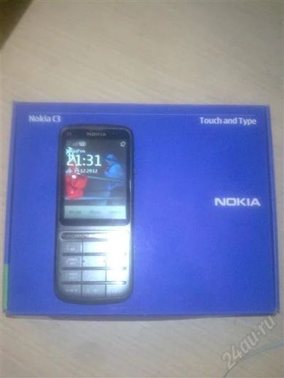 Лот: 2366819. Фото: 1. Nokia c3-01 с рубля отличное состояние... Кнопочные мобильные телефоны