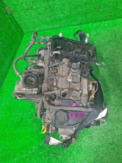 Лот: 19382259. Фото: 1. Двигатель Toyota Vitz KSP90 1KR-FE... Двигатель и элементы двигателя