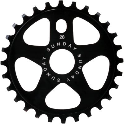 Лот: 4175469. Фото: 1. Sunday Sabretooth 28T black (BMX... Запчасти