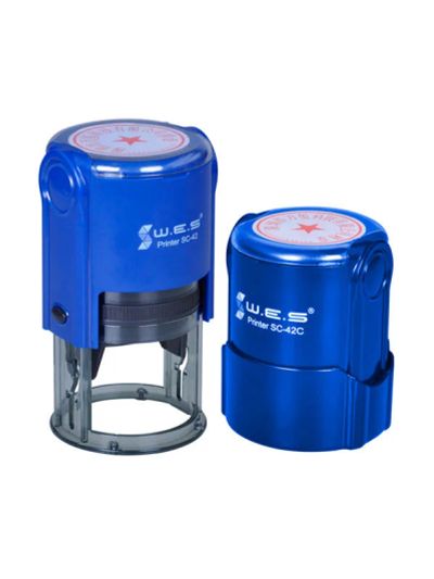 Лот: 14023607. Фото: 1. WES Printer SC-42 (d 42 мм) цвет... Печати, штампы, оснастки