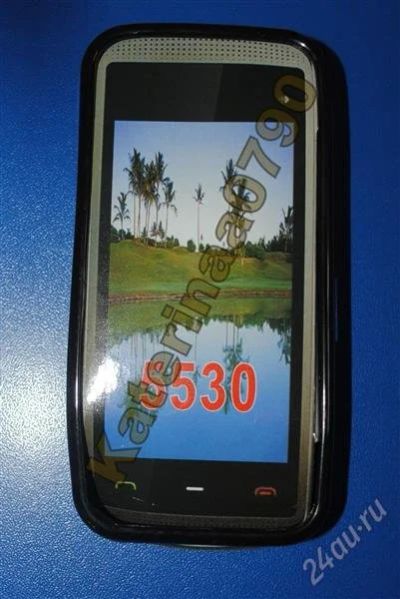 Лот: 1780206. Фото: 1. Силиконовый чехол Nokia 5530. Чехлы, бамперы
