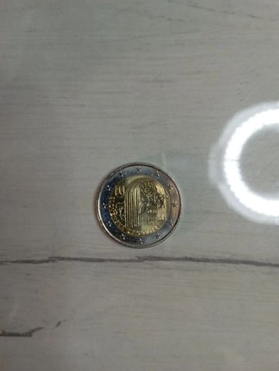 Лот: 20562075. Фото: 1. 2 евро 2018 Словакия 25 лет Словакии. Европа