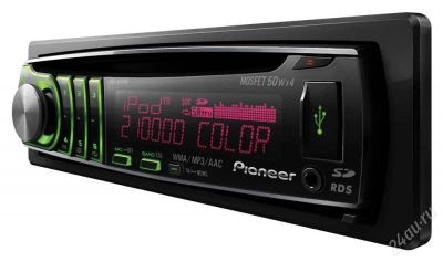 Лот: 1257788. Фото: 1. pioneer deh-6310sd cd тюнер с... Автомагнитолы