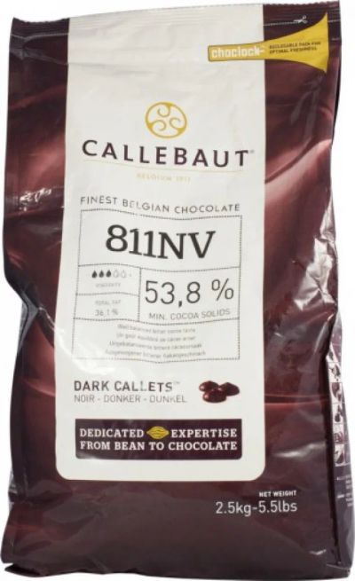Лот: 9990663. Фото: 1. Темный шоколад Barry Callebaut... Шоколад, конфеты