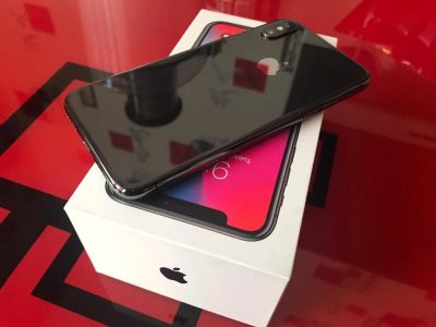 Лот: 15206108. Фото: 1. iPhone X Black 256 gb. Смартфоны