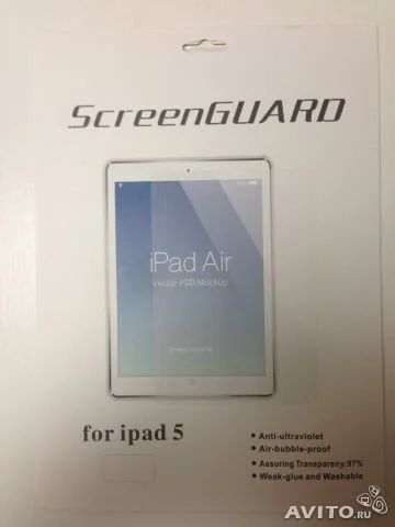 Лот: 4545750. Фото: 1. Защитная пленка для iPad Air... Защитные экраны, плёнки