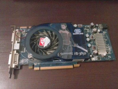 Лот: 7544662. Фото: 1. Видеокарта Sapphire HD 3850. Видеокарты