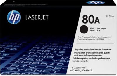 Лот: 7855677. Фото: 1. Картридж оригинальный HP CF280A... Картриджи, расходные материалы