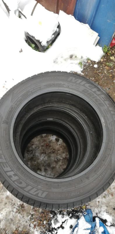 Лот: 16669408. Фото: 1. Резина Michelin 215х60 r16 зима... Шины