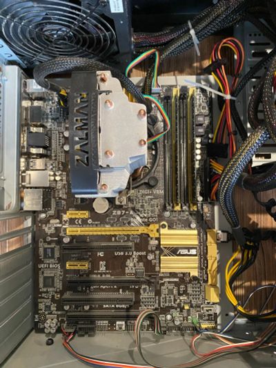 Лот: 24399494. Фото: 1. Материнская плата Asus Z87-A. Материнские платы