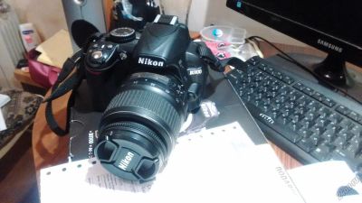 Лот: 5908152. Фото: 1. Nikon D3100 Kit. Цифровые зеркальные