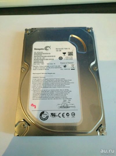 Лот: 15072991. Фото: 1. Seagate Barracuda 7200.12 160Gb... Жёсткие диски (HDD)