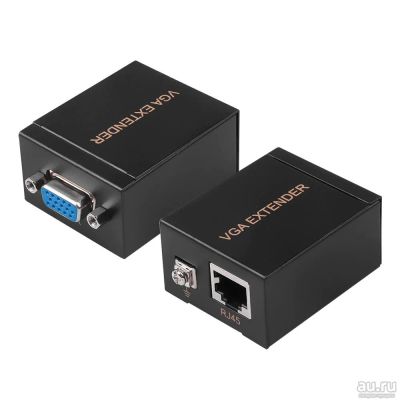 Лот: 12835434. Фото: 1. VGA Extender VGA LAN удлинитель... Шлейфы, кабели, переходники