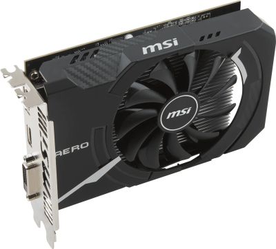 Лот: 17409191. Фото: 1. MSI Radeon RX 560 Aero ITX 4GB... Видеокарты